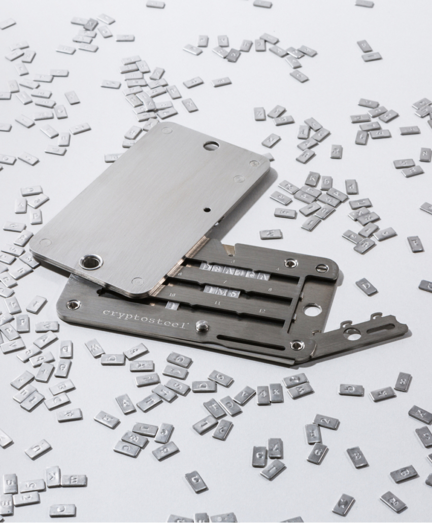 Cryptosteel cassette