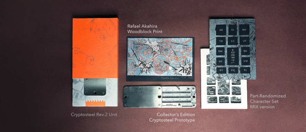 Limited edition Cryptosteel.