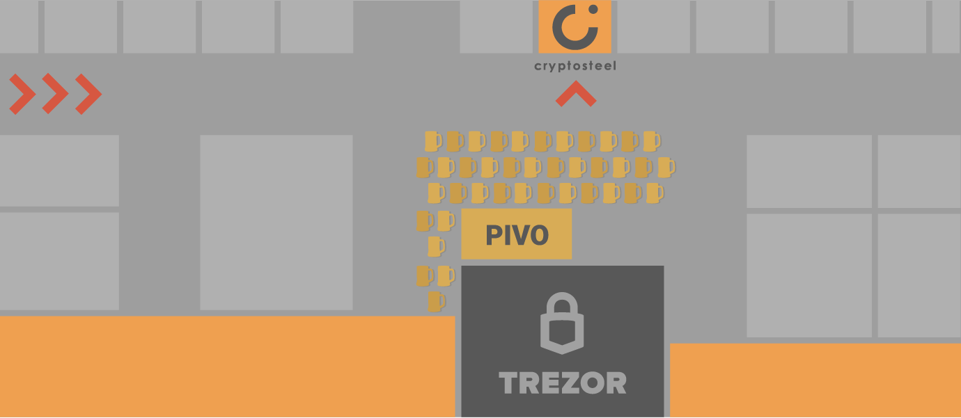 Discover Cryptosteel Products at BTC Prague - Visit Our Booth for Surprises and More!