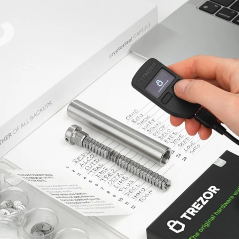 Cryptosteel Capsule Trezor