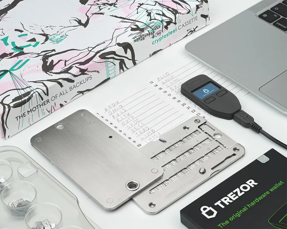 Cassette Cryptosteel Trezor One