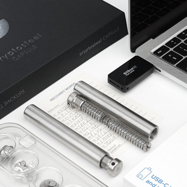 BitBox02 Hardware Wallet & Cryptosteel Deal • Cryptosteel.com