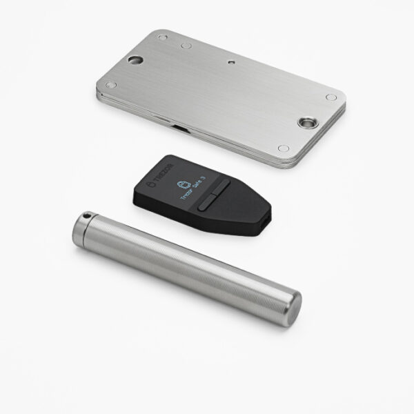 Trezor Safe 3 with Cryptosteel Capsule and Cassette