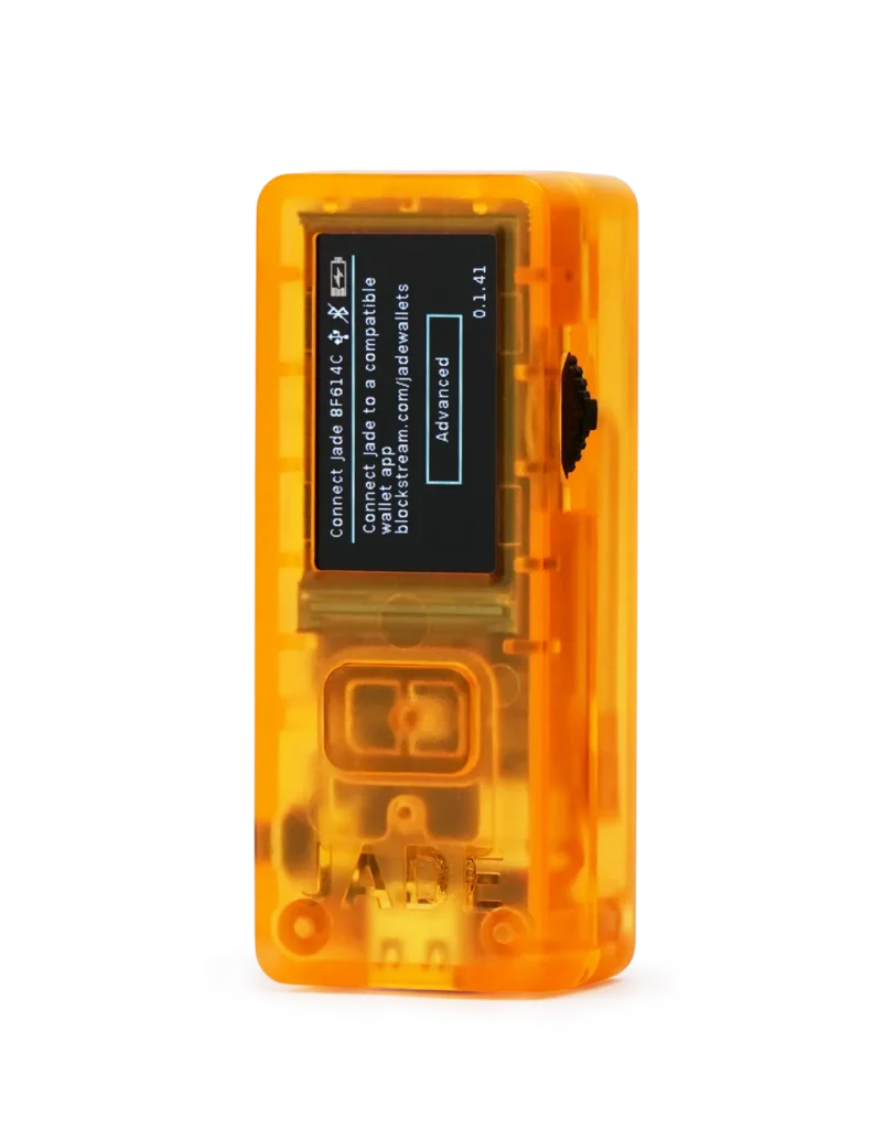 Blockstream Jade (Transparent Orange)