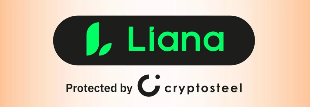 liana protected by cryptosteel logo