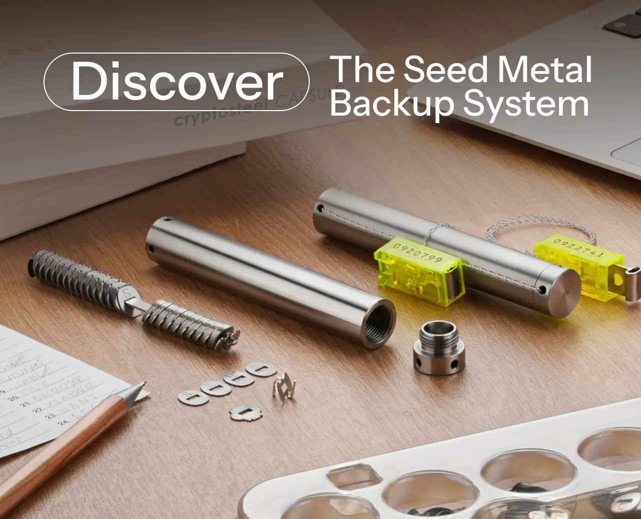 Seed Metal Backup System capsules