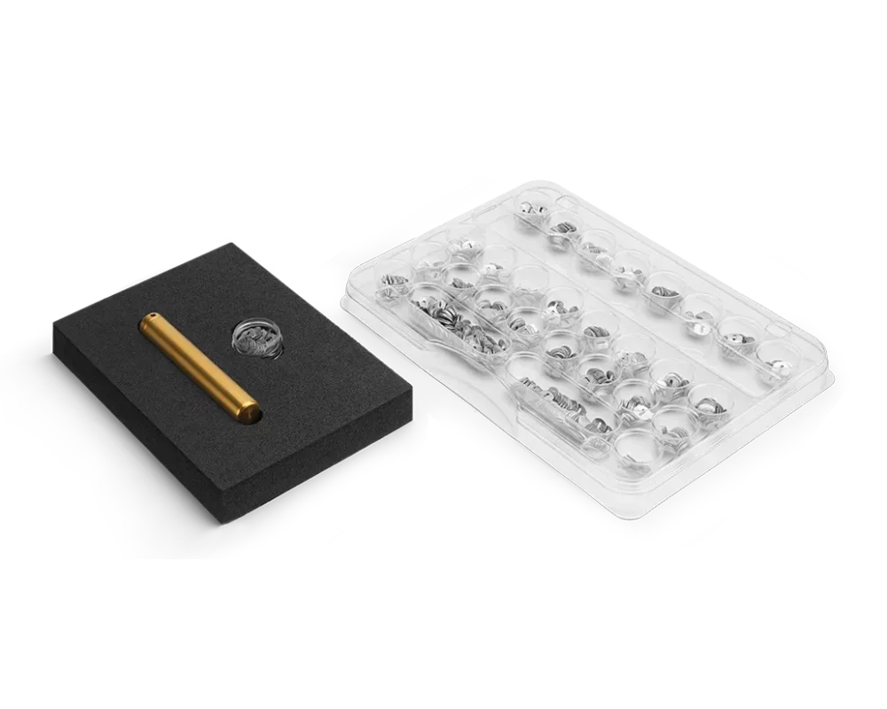 Cryptosteel Container Spark Yellow with Letter Tiles - Image 3