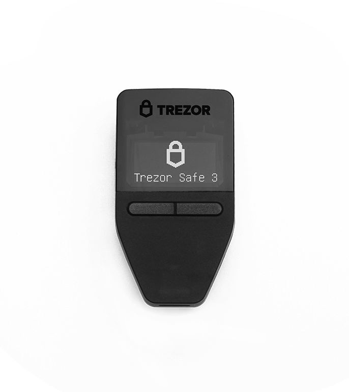 Trezor Safe 3 Hardware Wallet & Cryptosteel Backup Deal